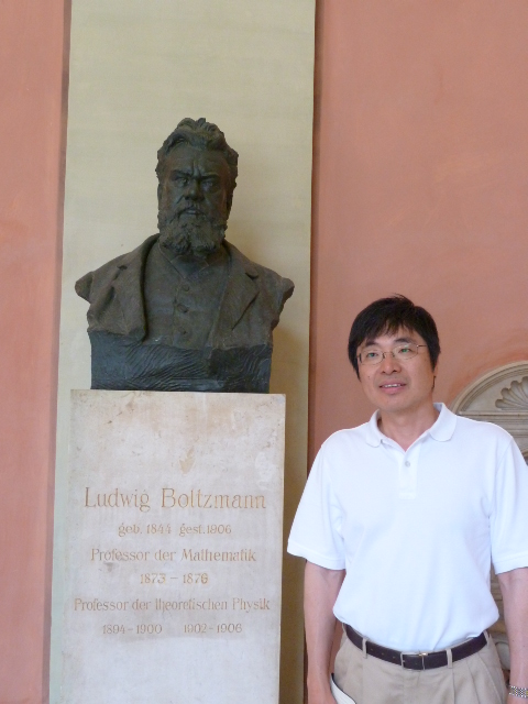 with Prof. Boltzmann
